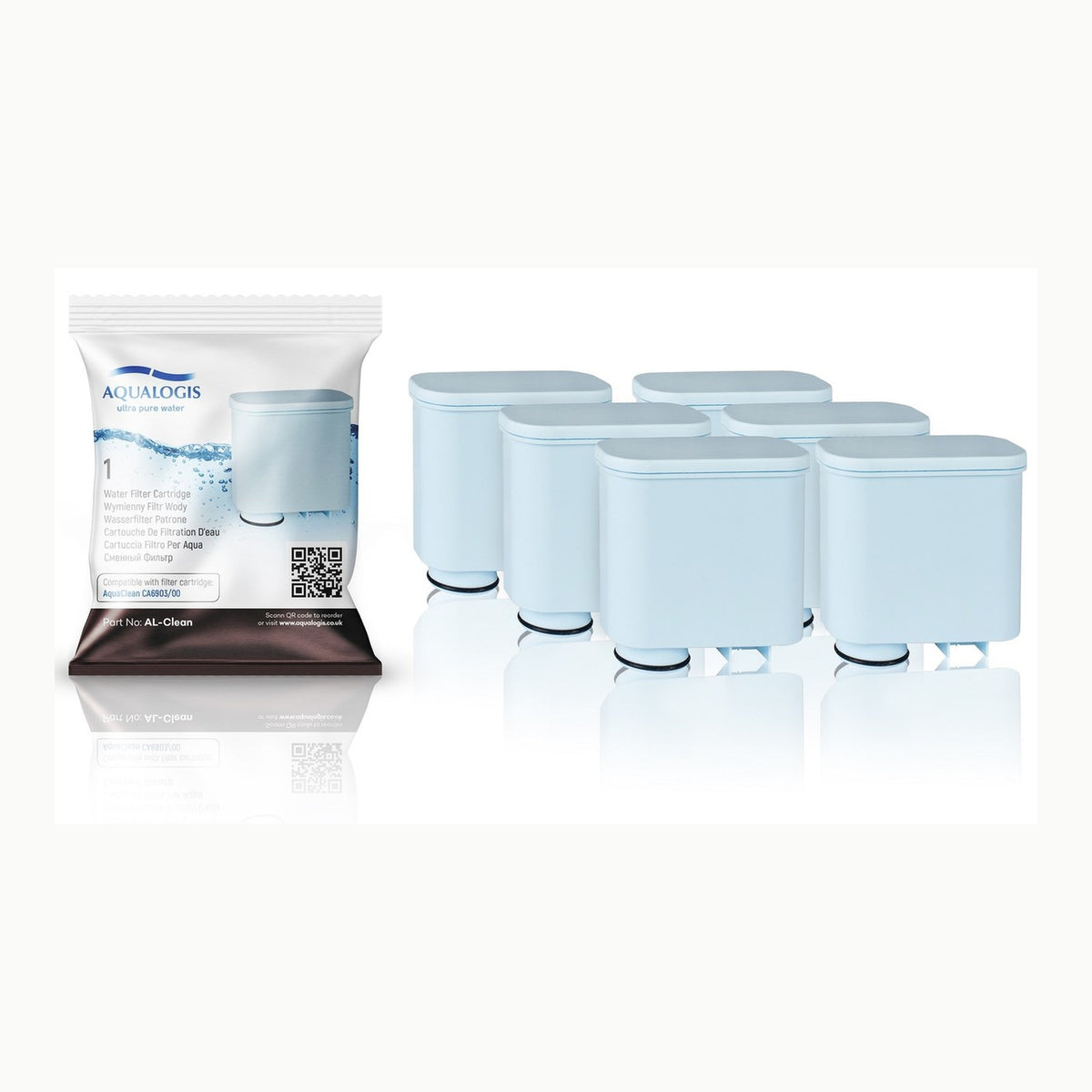 Philips Water Filtro de agua instantáneo + 1 cartucho de repuesto