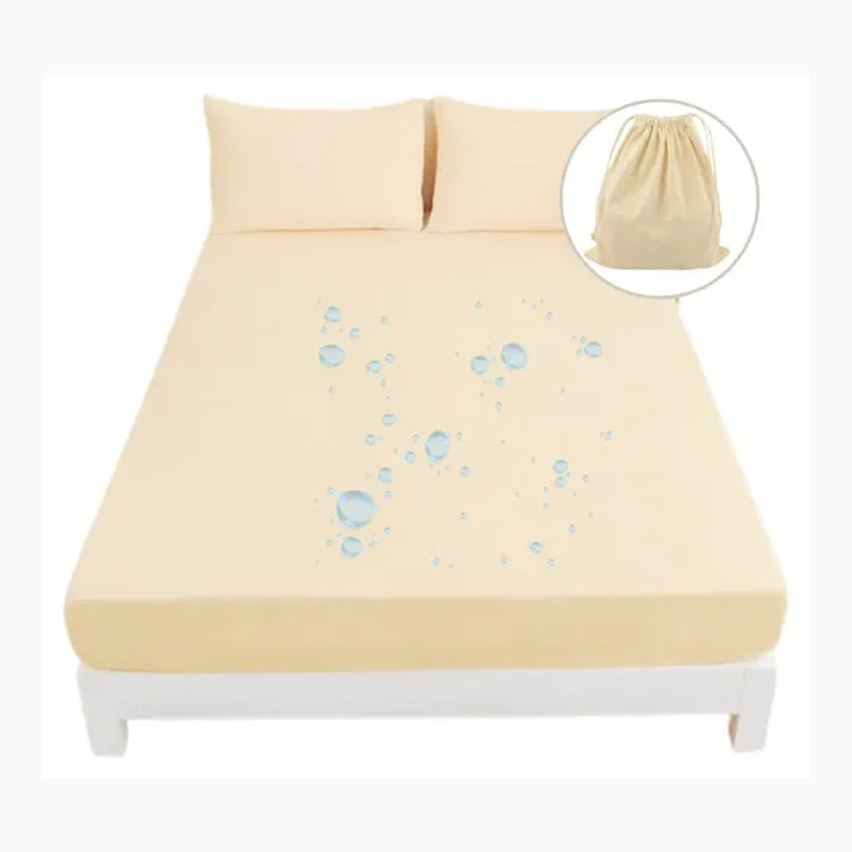 Dreamzie - Cubre Colchon 90x190 cm - Impermeable y Resistente