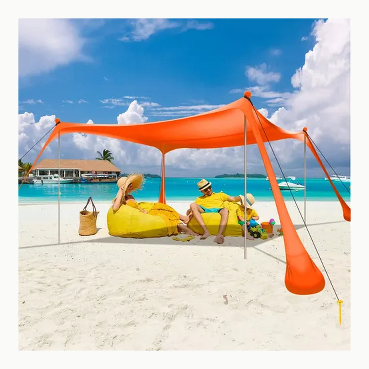 Rectangular Shade HAIKUS Toldo Vela Rectangular 5x6 m, Vela de Sombra