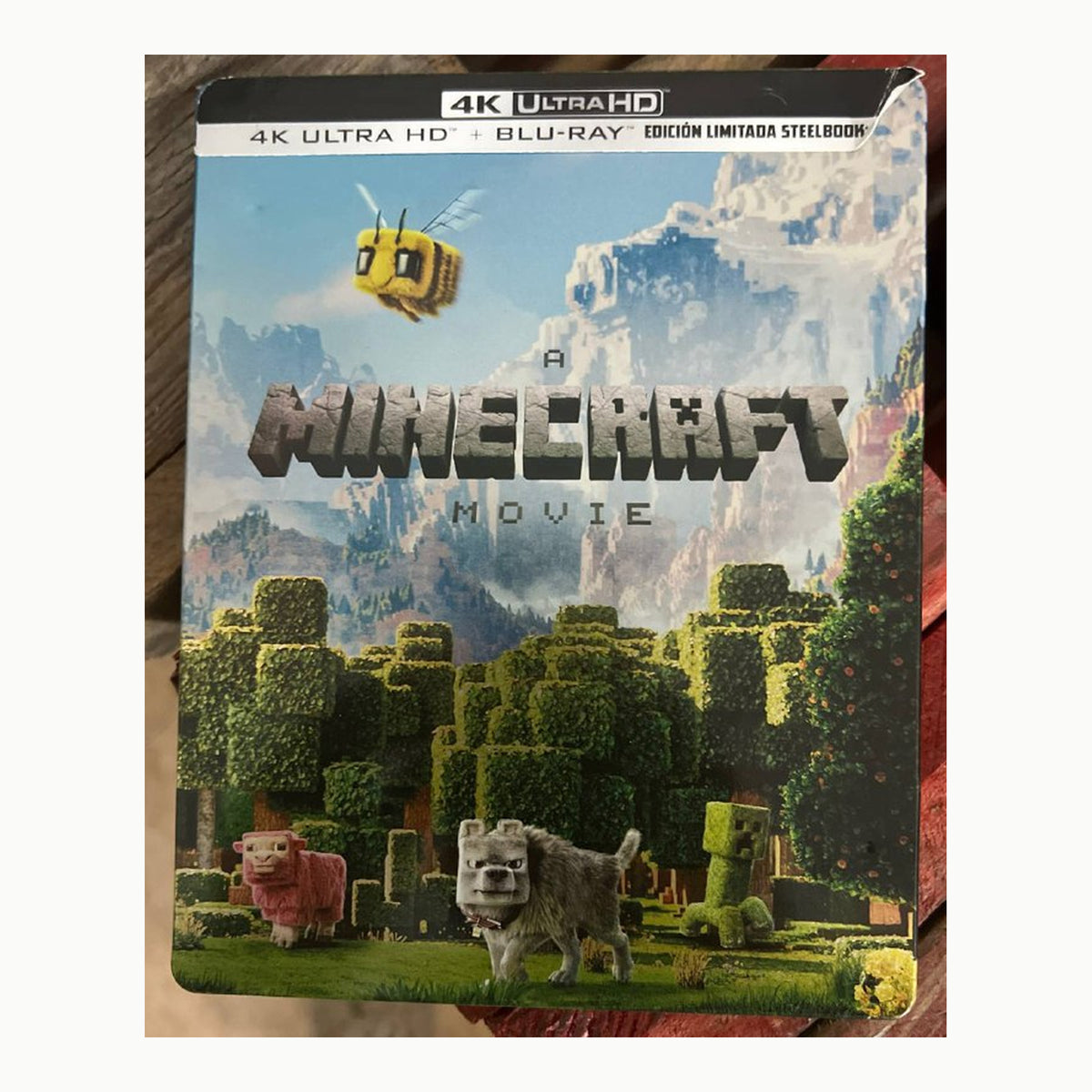 Película 4K UHD Una película de Minecraft \(4K UHD \+ Blu-ray\)