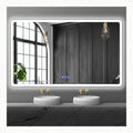 IP65 Espejo Baño con Luz 150x90cm, Espejo Baño LED con Antivaho