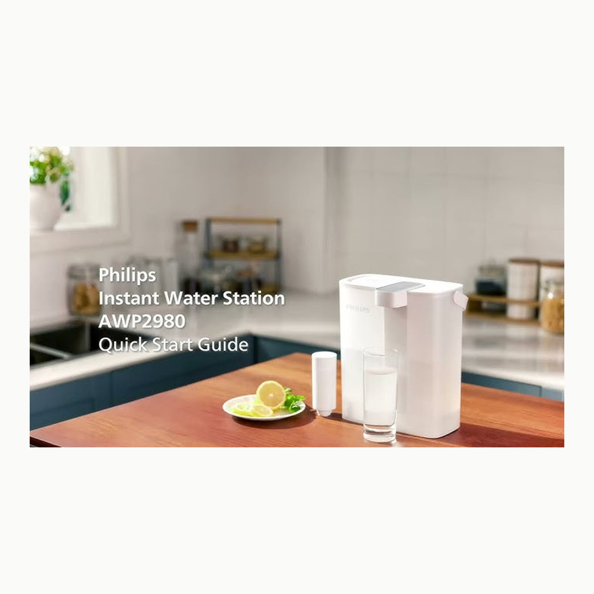 Philips Water Jarra filtrante Instant \(3 L\) – Agua limpia y de