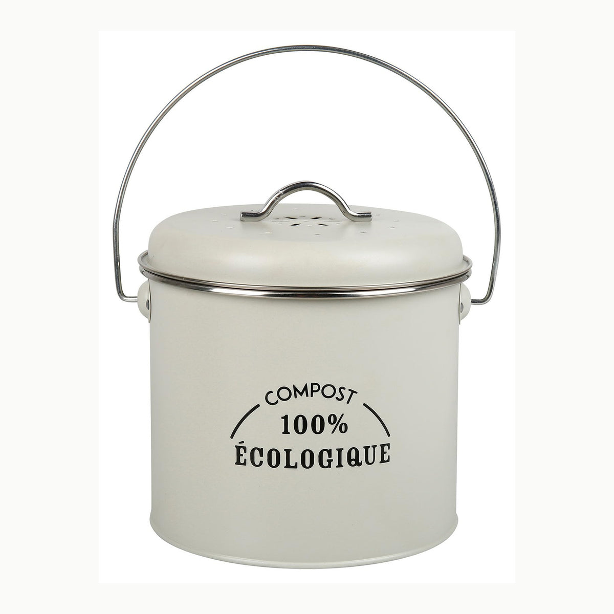 Gimel 530212 Boîte à compost de cuisine ronde Ø16 cm H 25 cm en