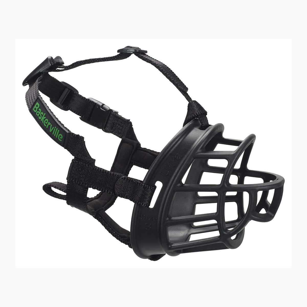 Muselière Ultra Noir Baskerville Muselière pour Chien Ultra Noir