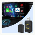 Aquaforge Adaptador 2 en 1 Adaptador inalámbrico 2 en 1 CarPlay