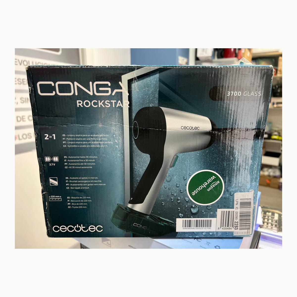 Cecotec Conga Rockstar 3700 Glass