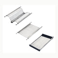 Emuca - Égouttoir Suspendu Drynox pour Assiettes et Verres, largeur
