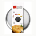 IBILI 715830 Tapa voltea tortillas, Acero inoxidable, Incluye