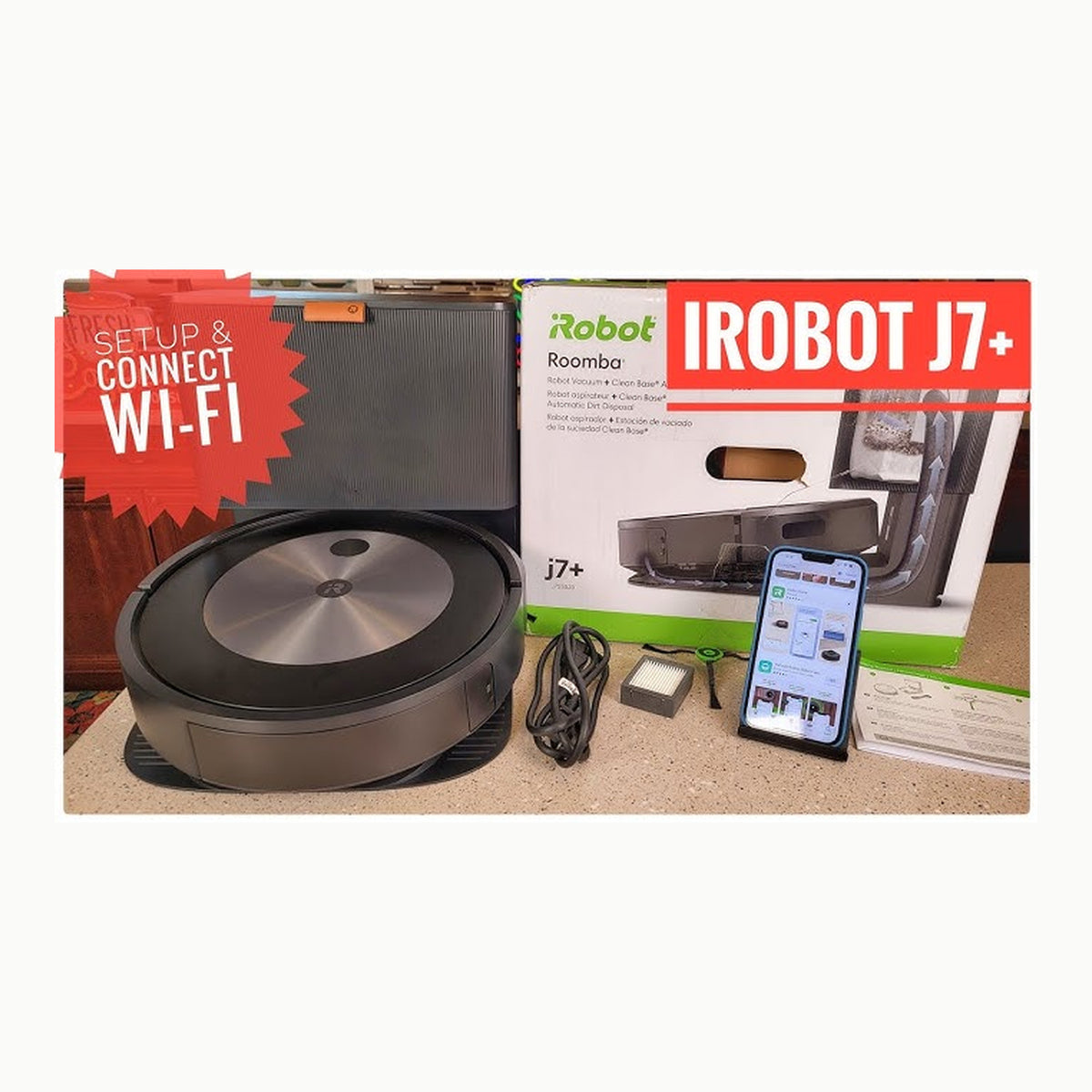 Roomba j7+ iRobot® Roomba® j7+ WLAN-fähiger Saugroboter mit