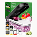 Cortador de Verduras Manual Multifunción