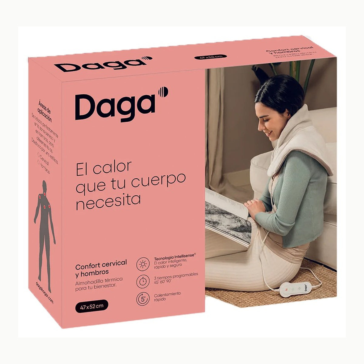 DAGA Almohadilla Térmica con peso Confort Plus, Tecnología