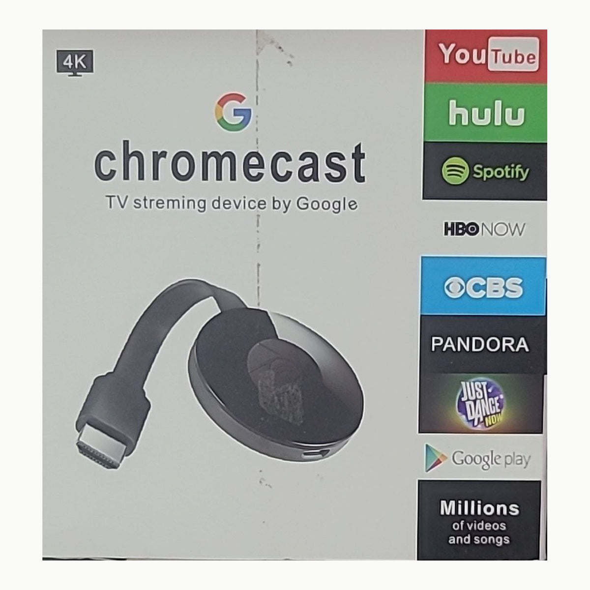 Chromecast 4K Google Chromecast con Google TV (4K) Negro