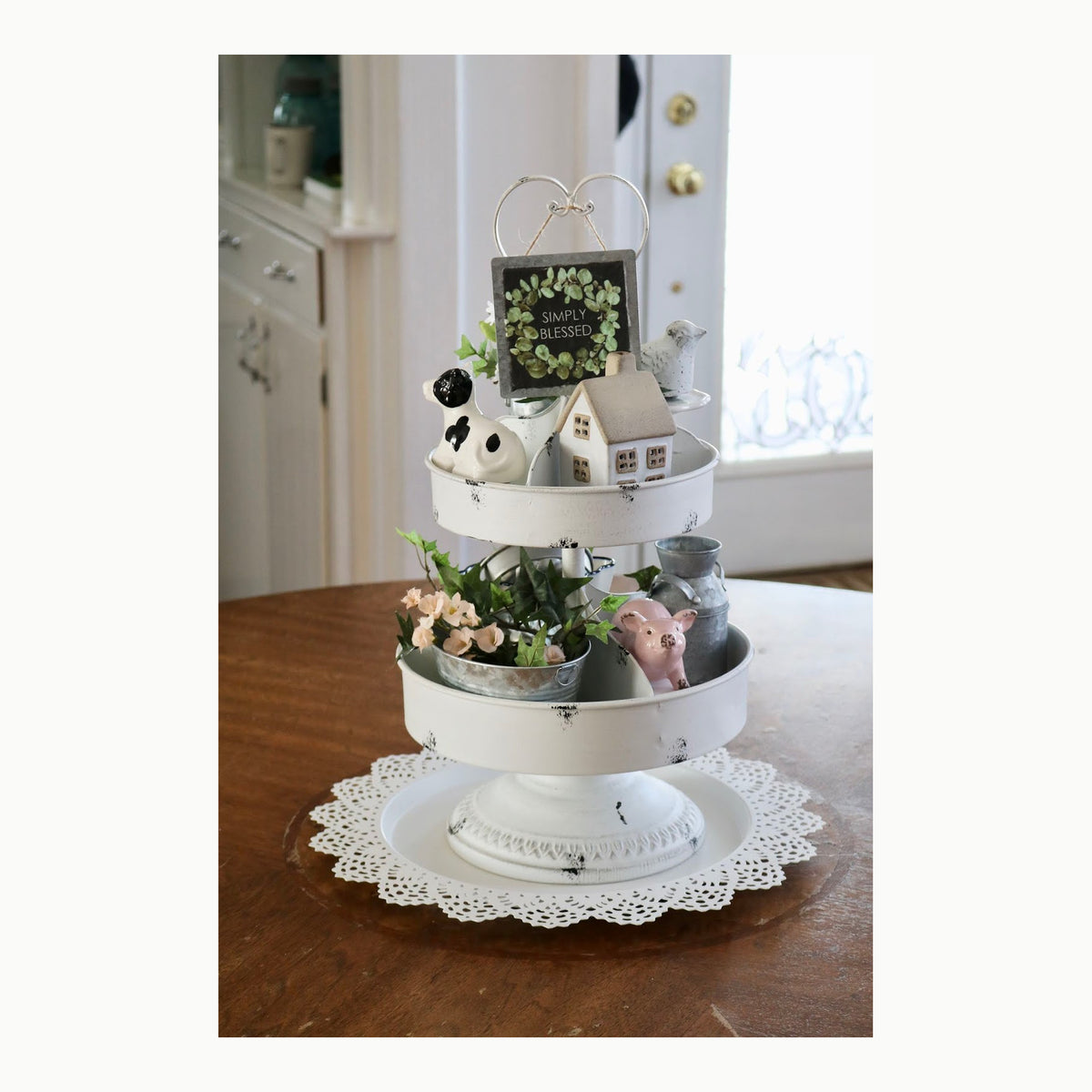 n8n The Ultimate Farmhouse Tiered Tray Decor Set - Beautiful Year