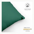 Alreya Funda de Almohada 100% Algodón Jersey - 40 x 60 cm - Verde