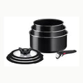 Tefal Ingenio Easy On - Juego de 3 Sartenes 22/24/26 cm + Mango