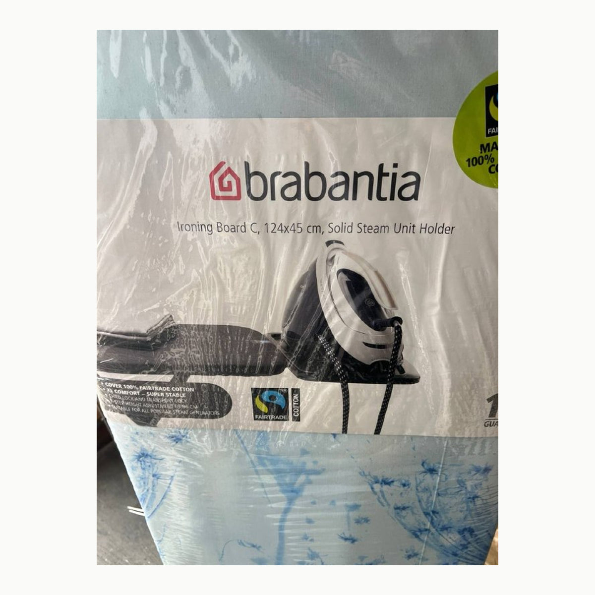 Brabantia - Mesa de Planchar C - con Soporte Sólido Unidad de Vapor