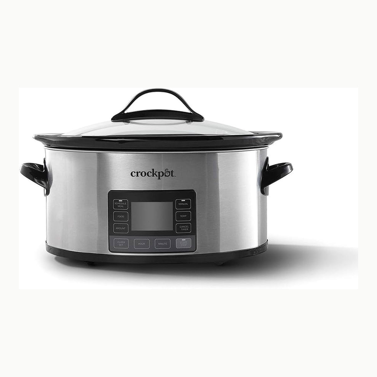 Olla de cocción lenta Crock-Pot Slow Cooker Acero Inoxidable