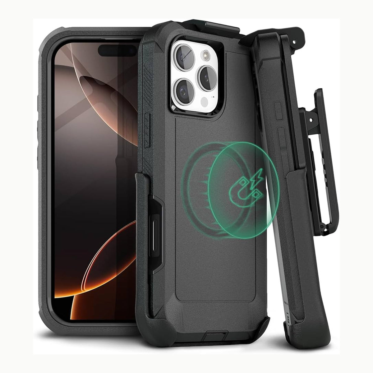 Funda para iPhone 16e, 15, 14, 13 OtterBox Defender XT con MagSafe