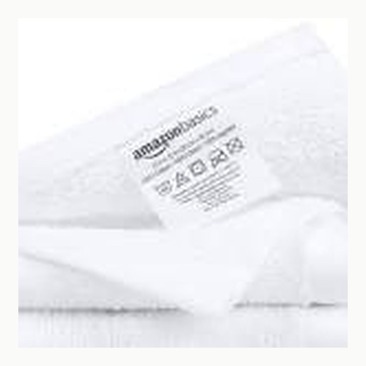 baycheers AmazonBasics Cotton Washcloths - 12-Pack - White