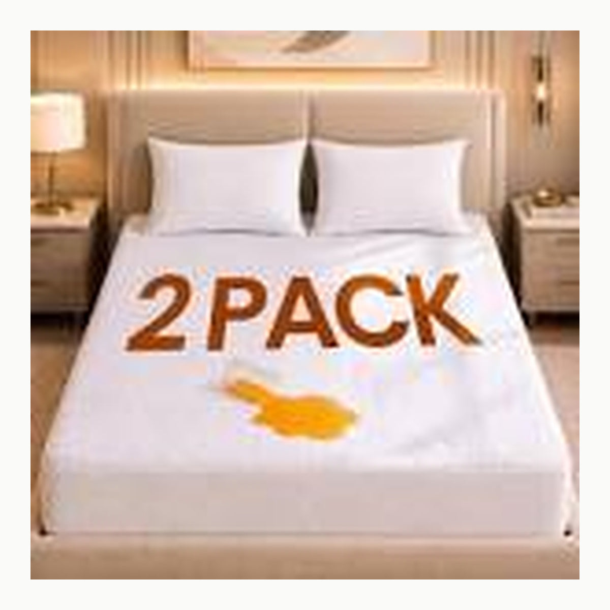 Utopia Bedding Protector Colchón 90 x 200 x 30 cm Impermeable