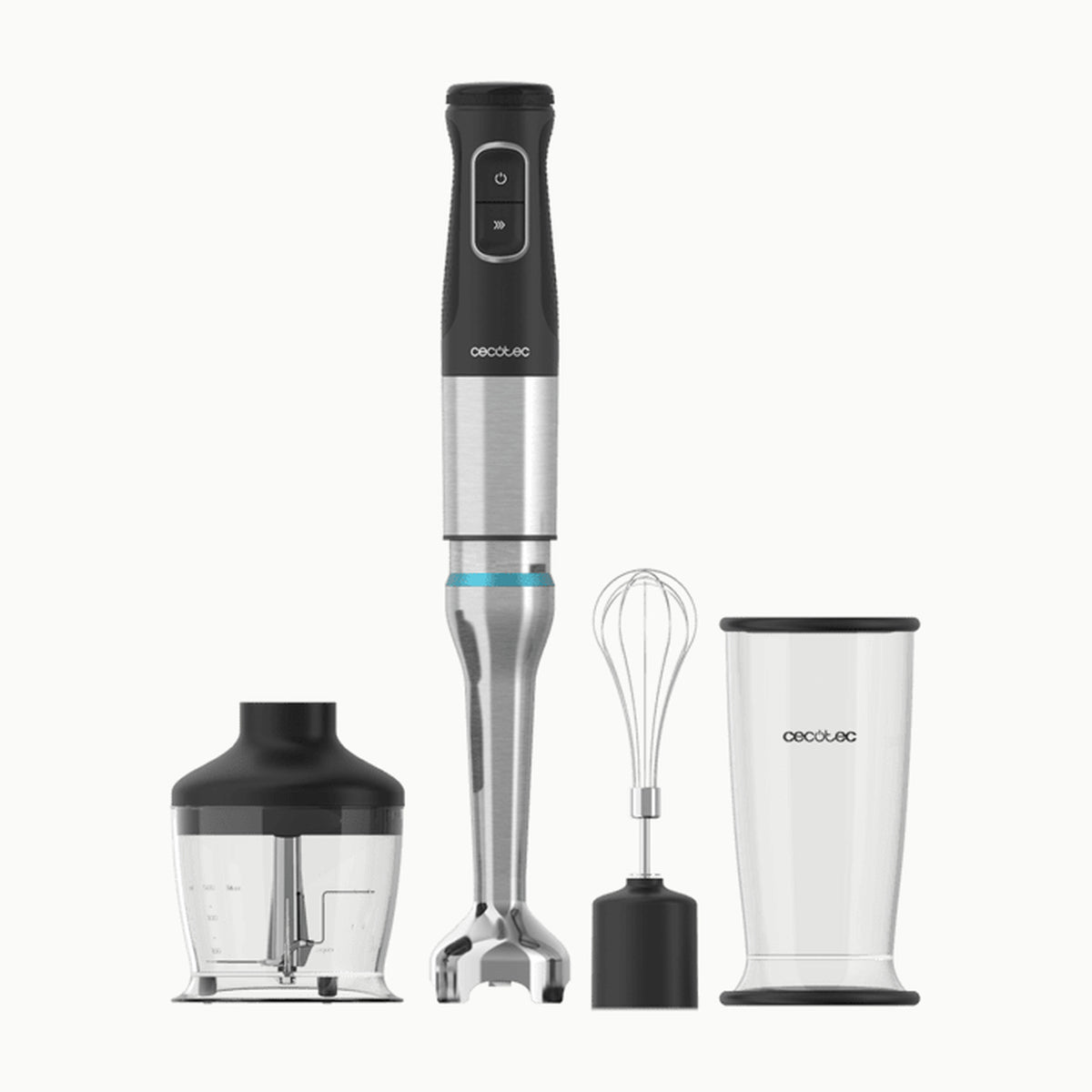 Cecotec Batidora de mano Power TitanBlack 1200 XL