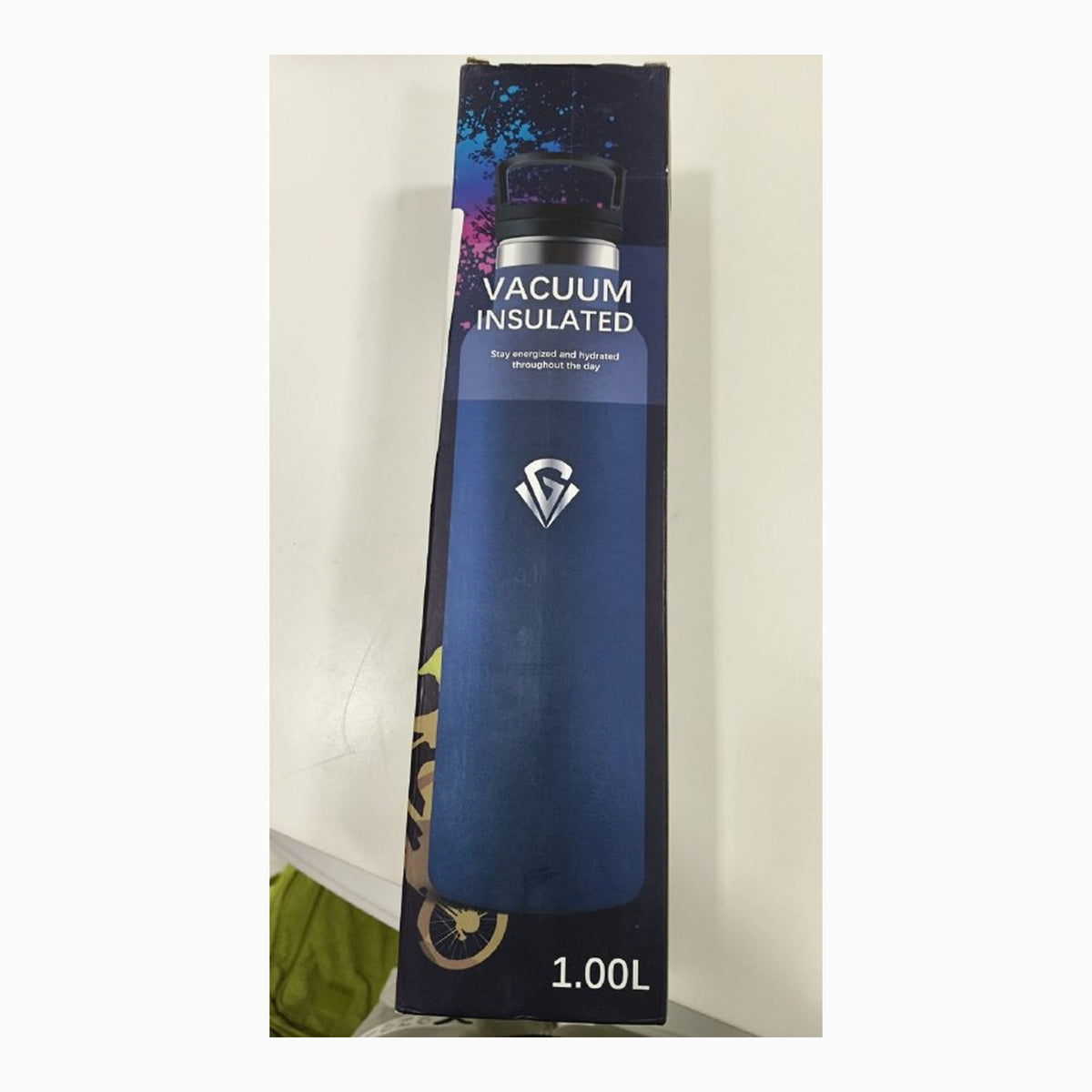 Grsta Botella Agua Acero Inoxidable, Botella Termica 1000ml, sin
