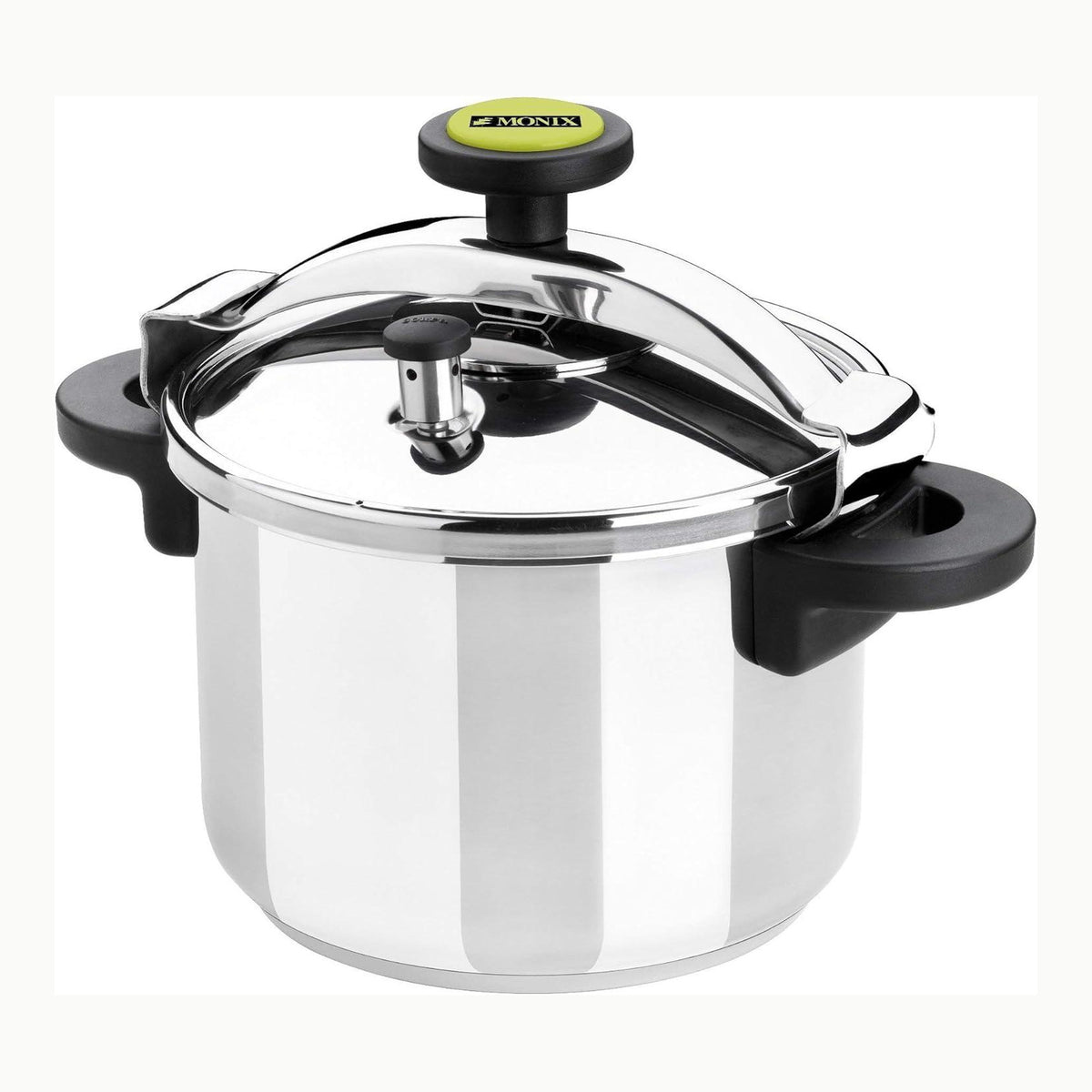 MONIX Classica Olla a presión tradicional de 6 litros, acero