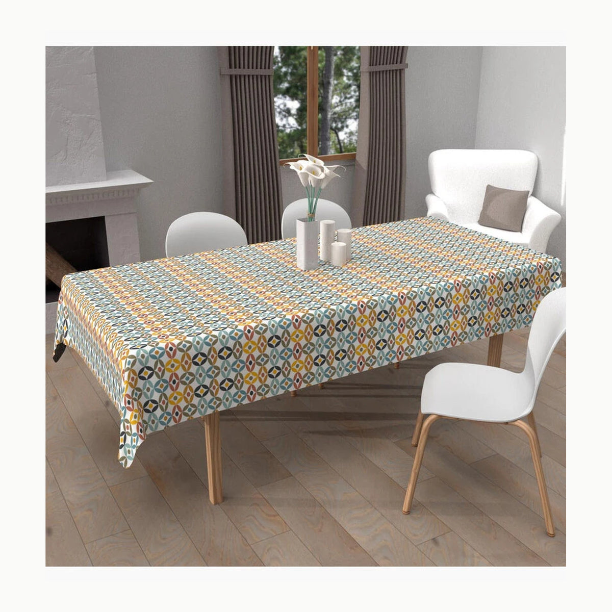 Voile froissé Soleil docre, Bohème Voile à Oeillets, Effet froissé