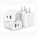 Pack de 3 Cargadores USB-C 20W \+ Cable de 2m USB-C/Lightning –