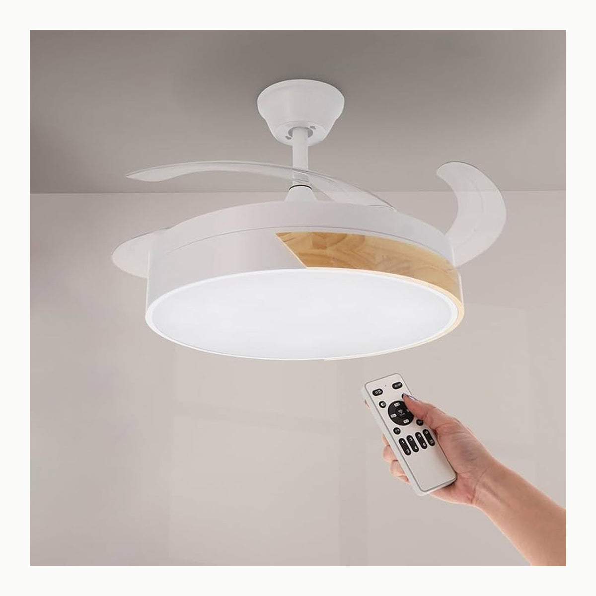 Ventilador Led 48W M mimotec - Ventilador de Techo Led Energy 48W