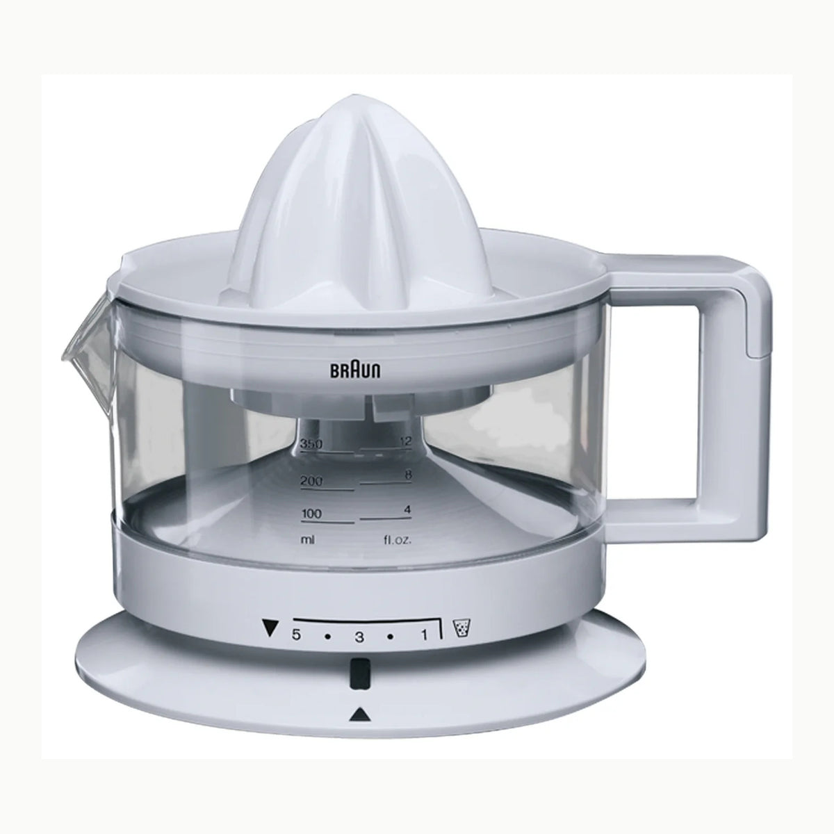 Braun CJ3000 Spremiagrumi, rotazione a destra e sinistra, avvio e