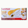 G3 Ferrari G20065 Parmino Grattugia Ricaricabile,12W, 2 Rulli Inox
