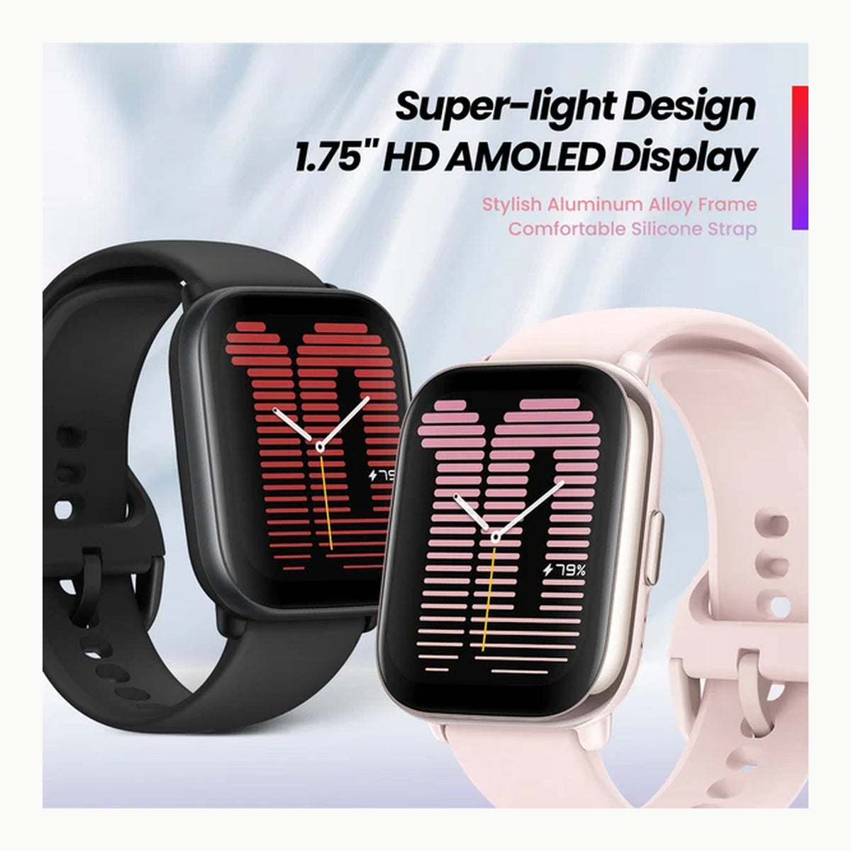 Smartwatch Amazfit ACTIVE Rosa 1,75"