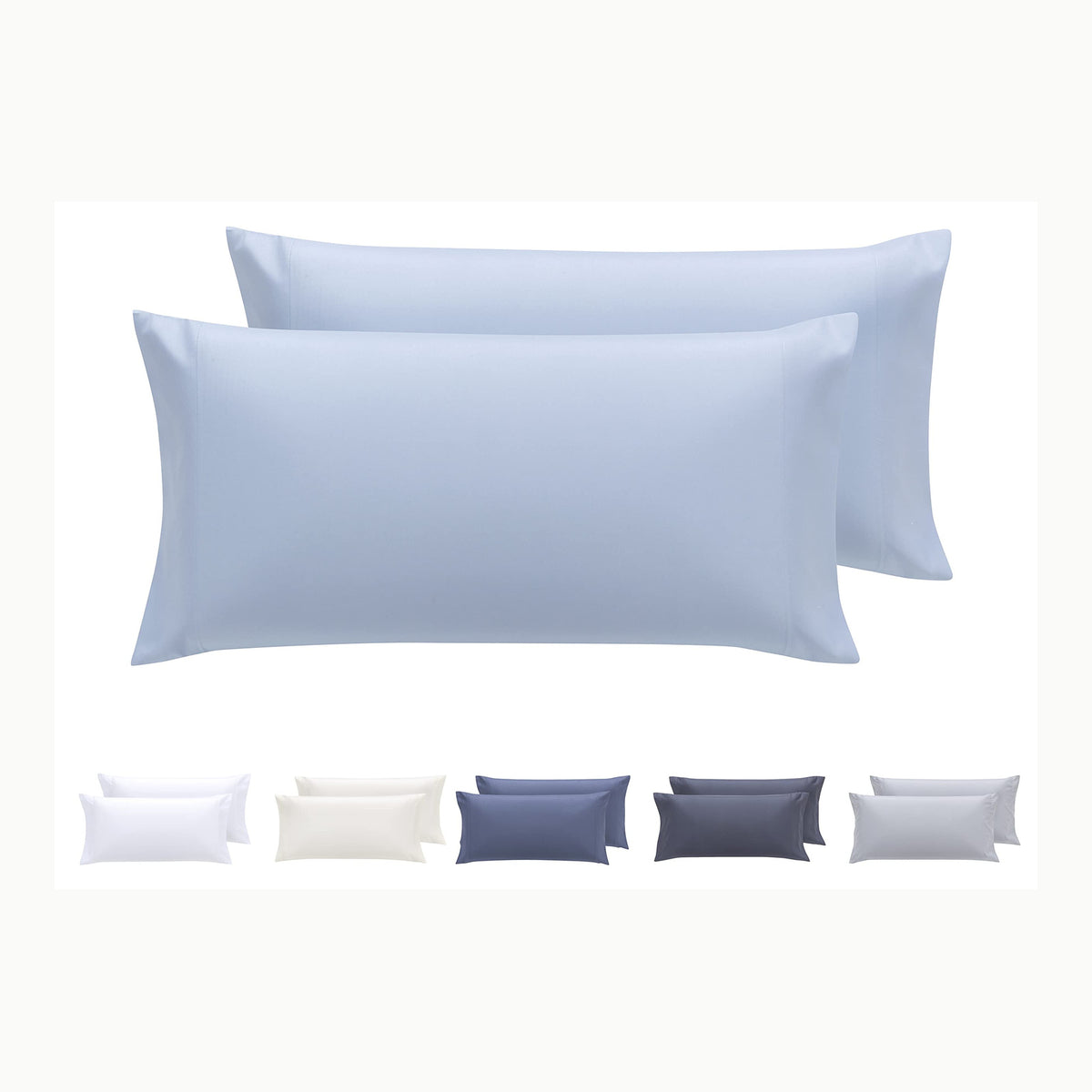 Todocama – Juego de 2 Fundas de Almohada, Microfibra Extra Suave