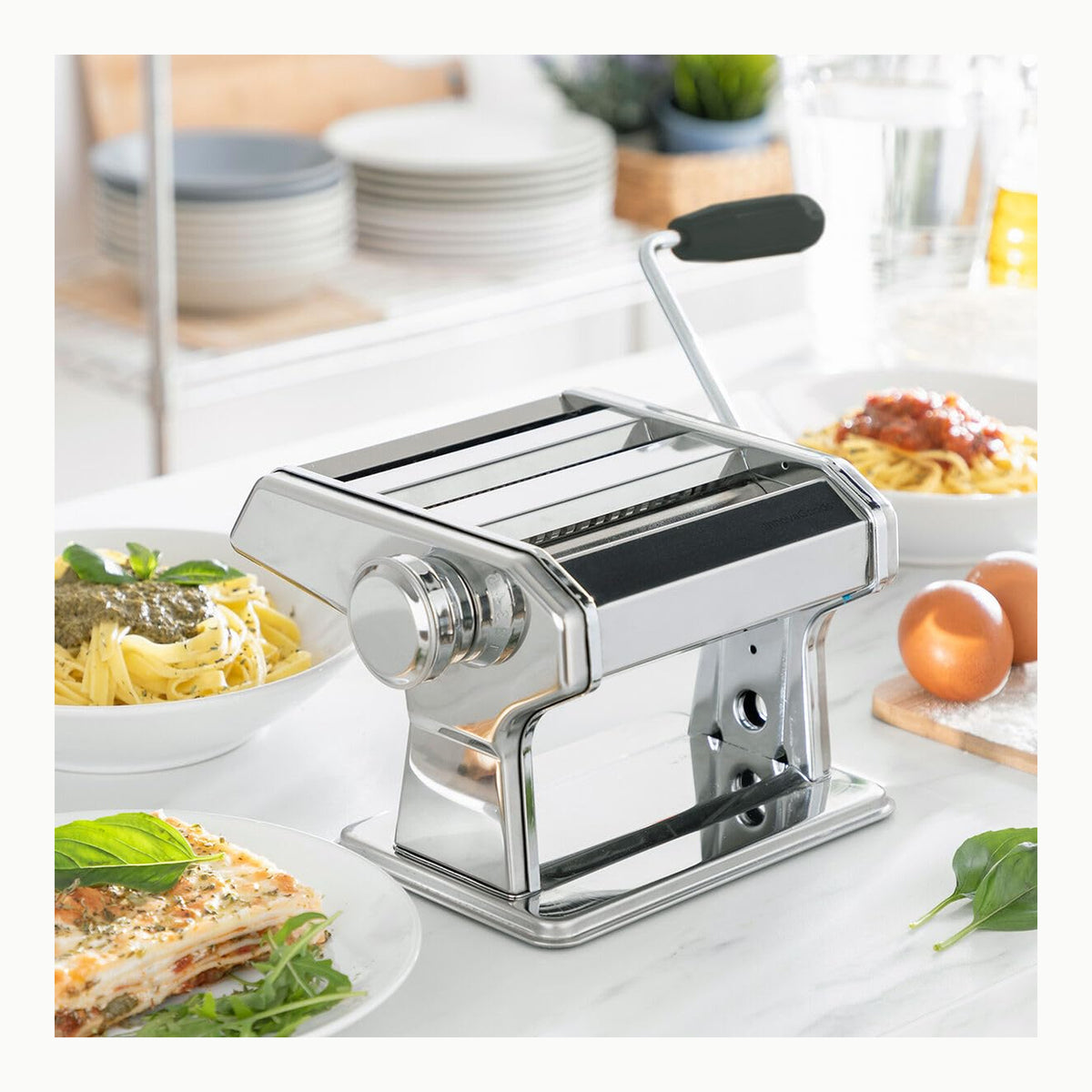 InnovaGoods® maquina para pasta, maquina para pasta acero