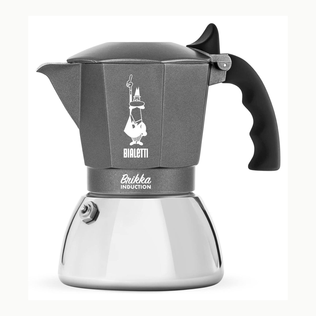 Cafetera Brikka Bialetti Cafetera de inducción Brikka, 4 tazas \(170