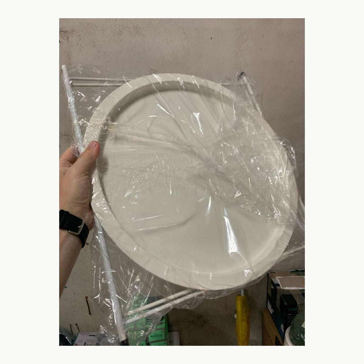 Arcoroc Vinthera Moa Mesa Auxiliar Acero 46,80x46,80x50,20cm Hierro