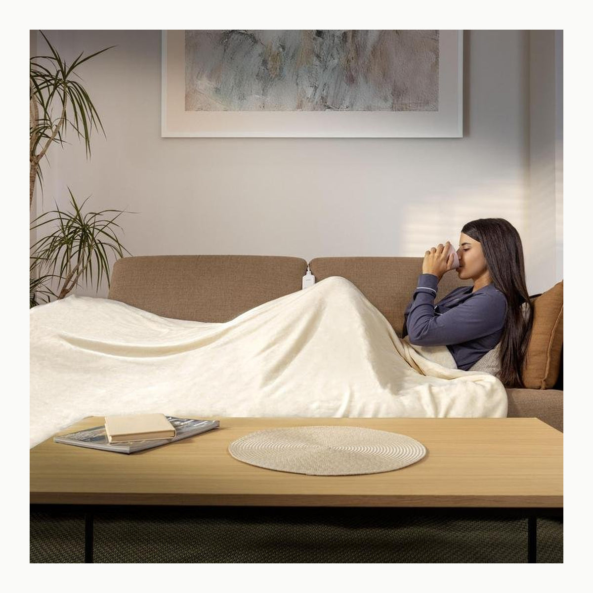 Cecotec HeatConfort Luma (160 x 130). Manta eléctrica 160x130 Manta