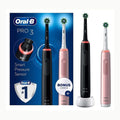 Oral-B Pro 3 Cepillo de Dientes Eléctrico Negro con Mango Recargable