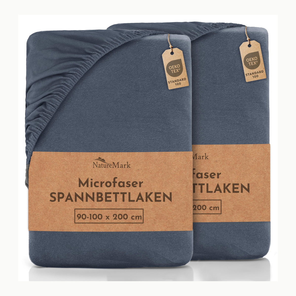 Spannbettlaken 180x200 Amazon Basics Spannbettlaken, 180 x 200 x 30