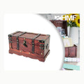 HMF 6400-140 Cofre del Tesoro de Madera con Candado \| 40 x 19 x 22