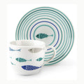 Excelsa Ocean Set Sale/Pepe, Ceramica, Azzurro, 2 unità