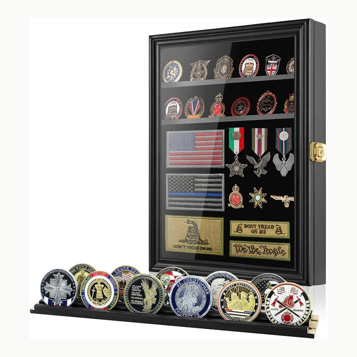 vitrina monedas vitrina expositora pared monedas colecciones,exhibidor
