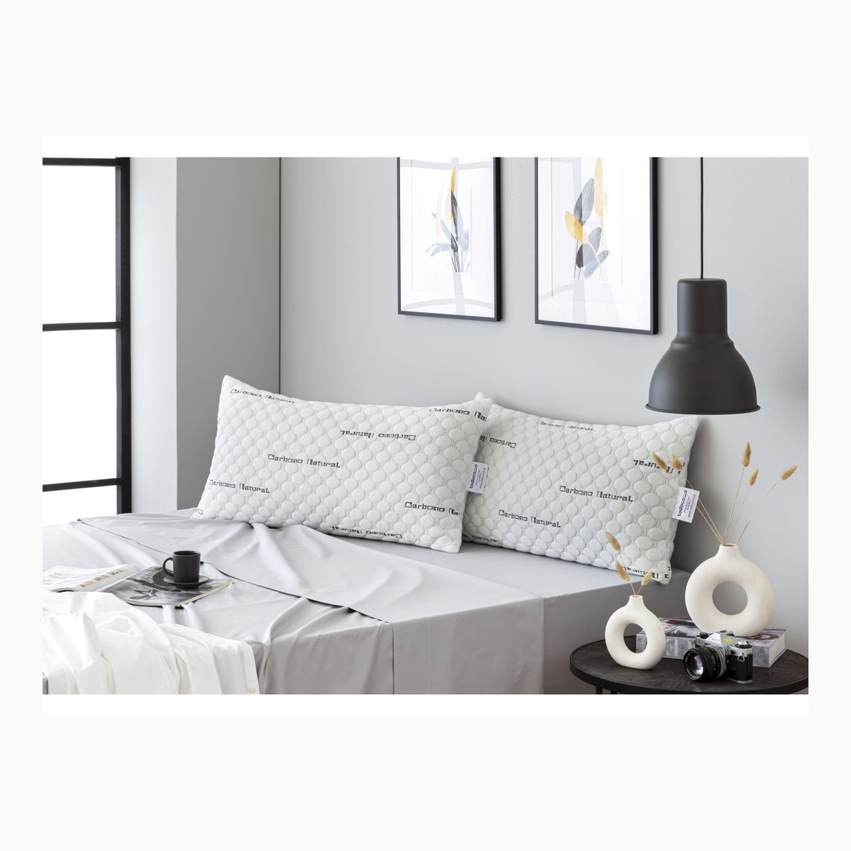 Todocama - Almohada viscoelástica, 80 cm núcleo Compacto. Doble