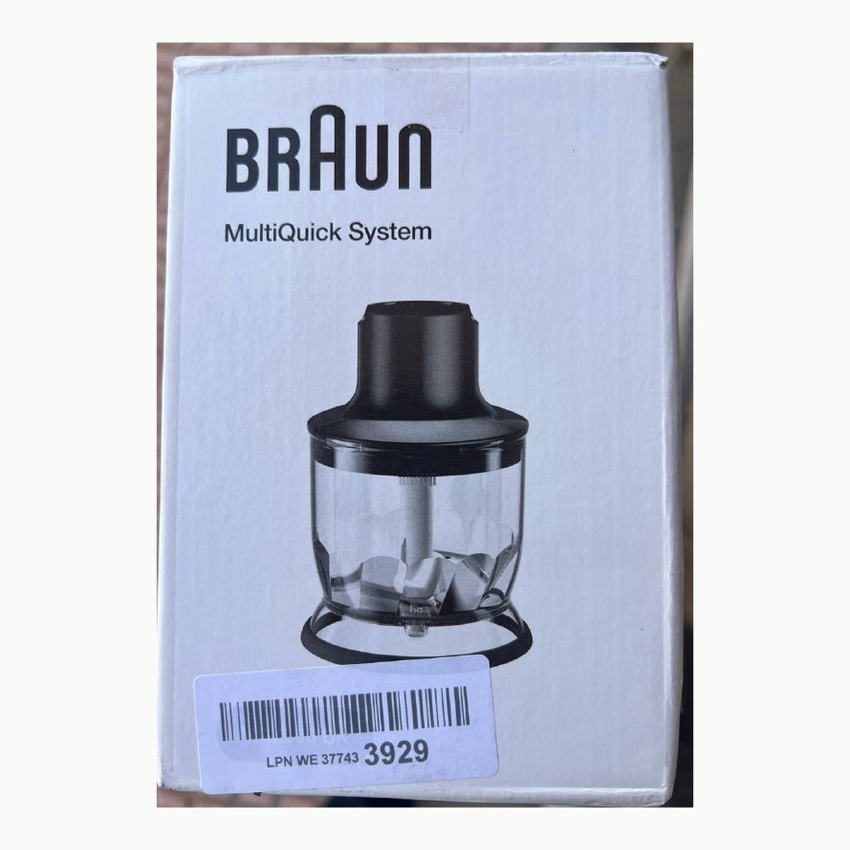 MQ20 Mini Tritatutto Braun MQ20 Accessorio Mini Tritatutto, Lama in