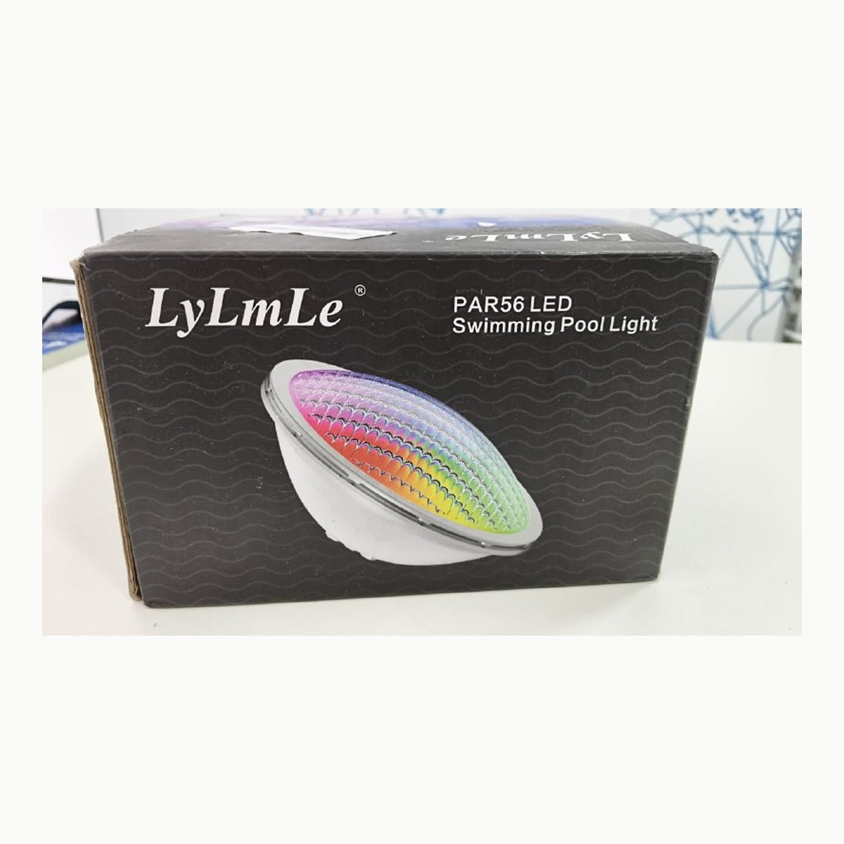 LyLmLe LED Piscina PAR56,18W Foco Piscina Sumergible Iluminación LED