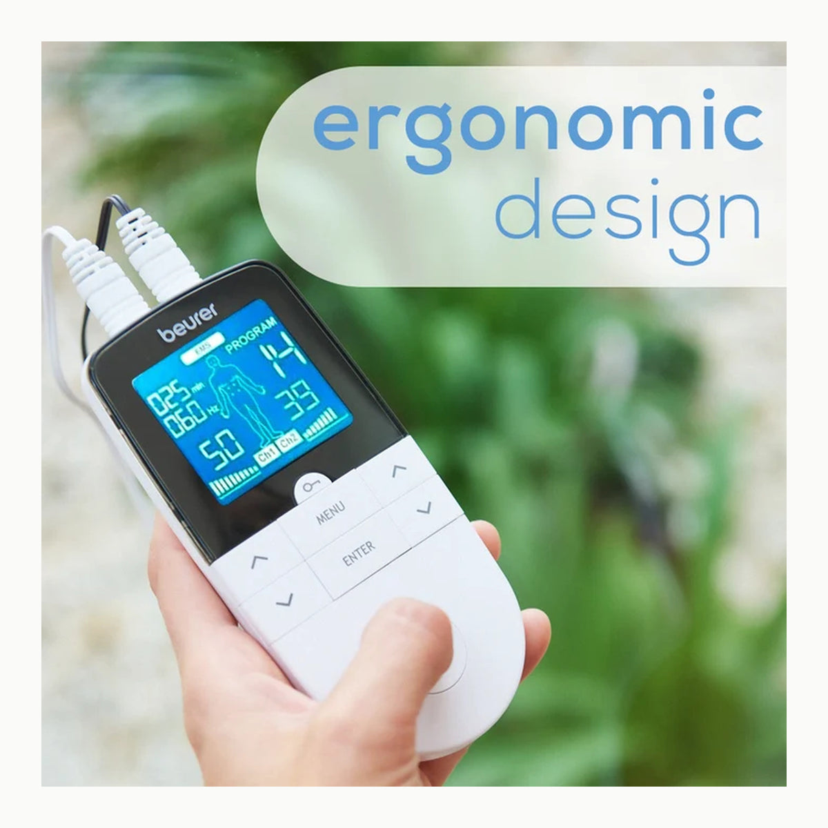 Beurer EM 49 TENS/EMS digital, dispositivo de corriente de