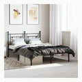 Zinus Cama Elias 135x190 cm - Somier de Metal con cabecero - Altura
