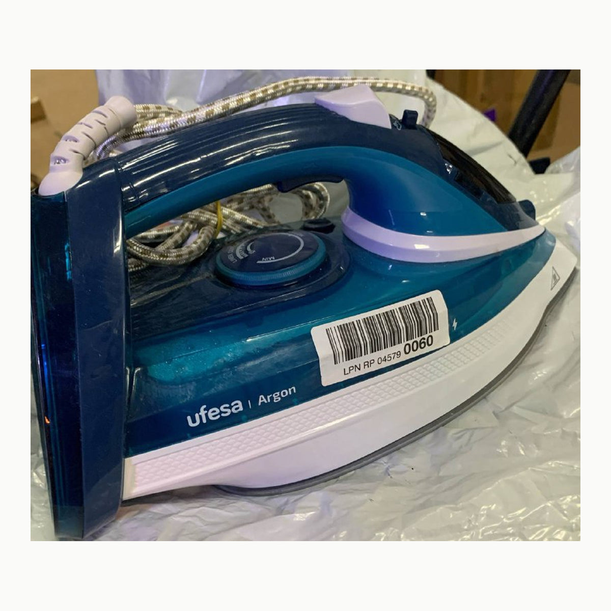 Ufesa Argon Plancha Vapor de 3000W, Golpe de Vapor Max 200gr y