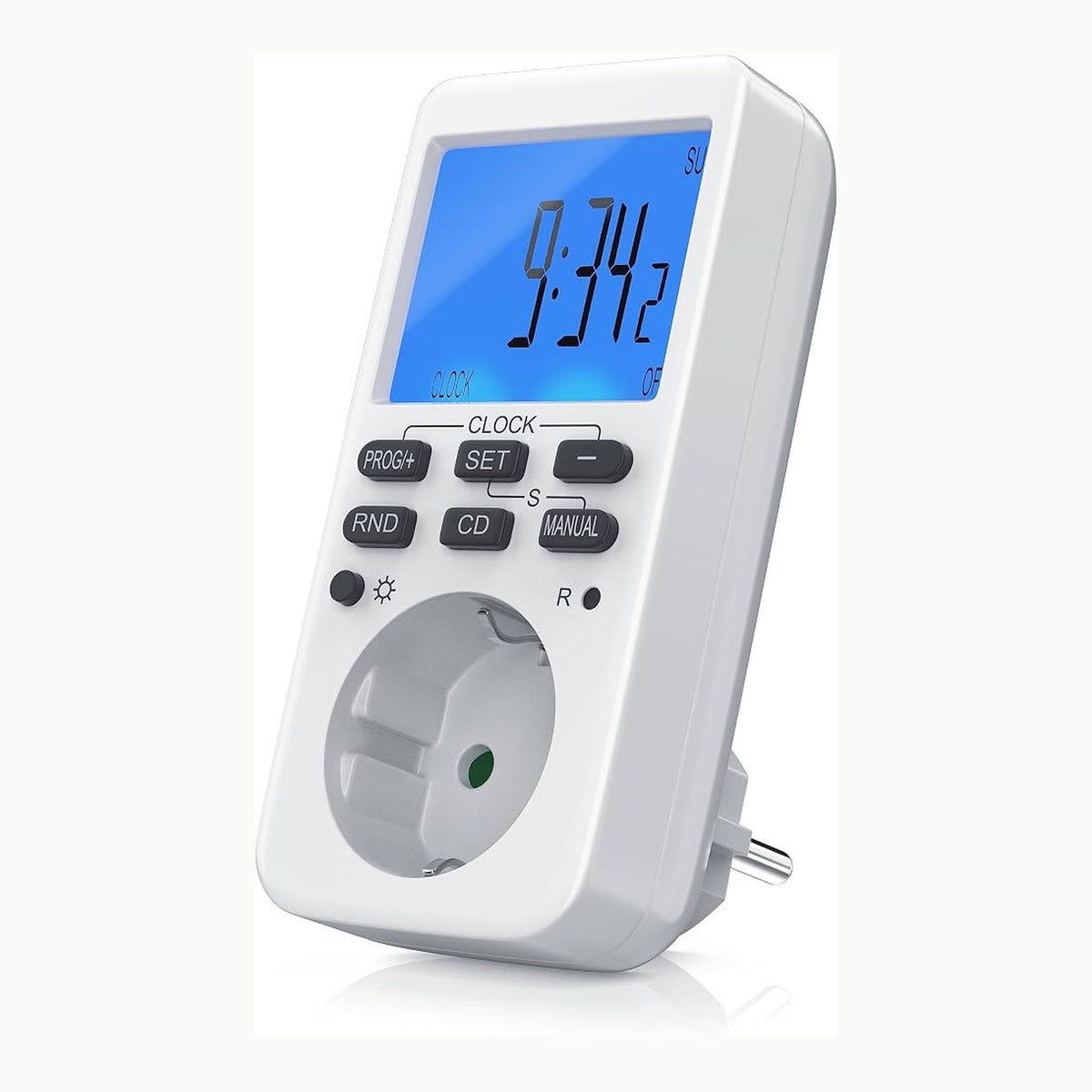 CSL - Zeitschaltuhr digital - 2,1" LCD-Display 5,3 cm - 3680W